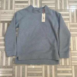 Vineyard Vines fuzzy mockneck tunic